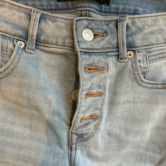 Express butting fly jeans mid rise jeans - Picture 2 of 4